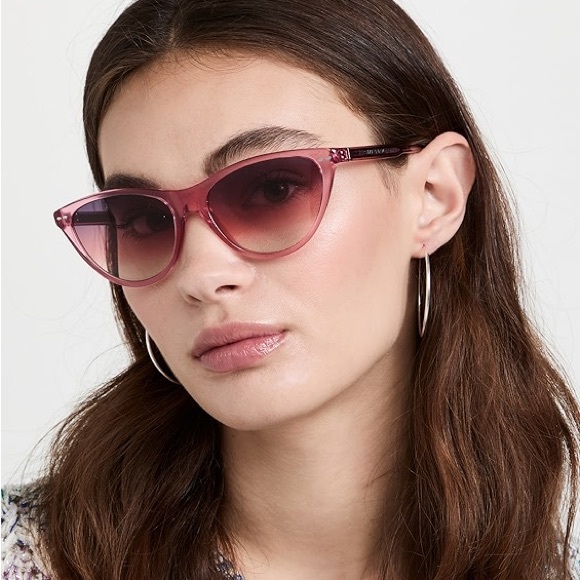 ISABEL MARANT Pink Gradient Cat Eye Sunglasses IM 0079/S - Picture 1 of 5